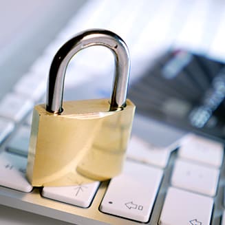 credit cards and gold padlock credit cards and gold padlock