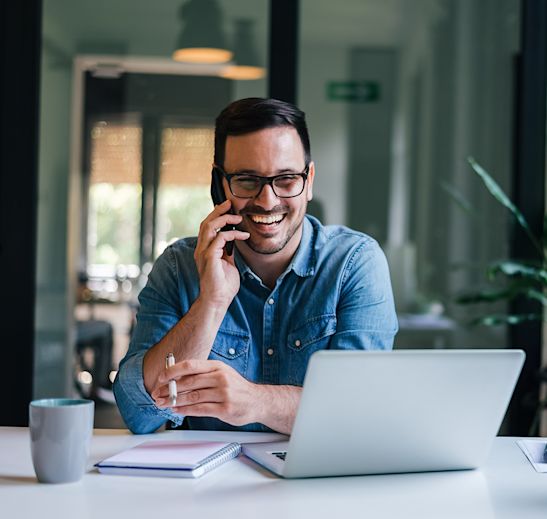 man on call making strategic ALM decisions