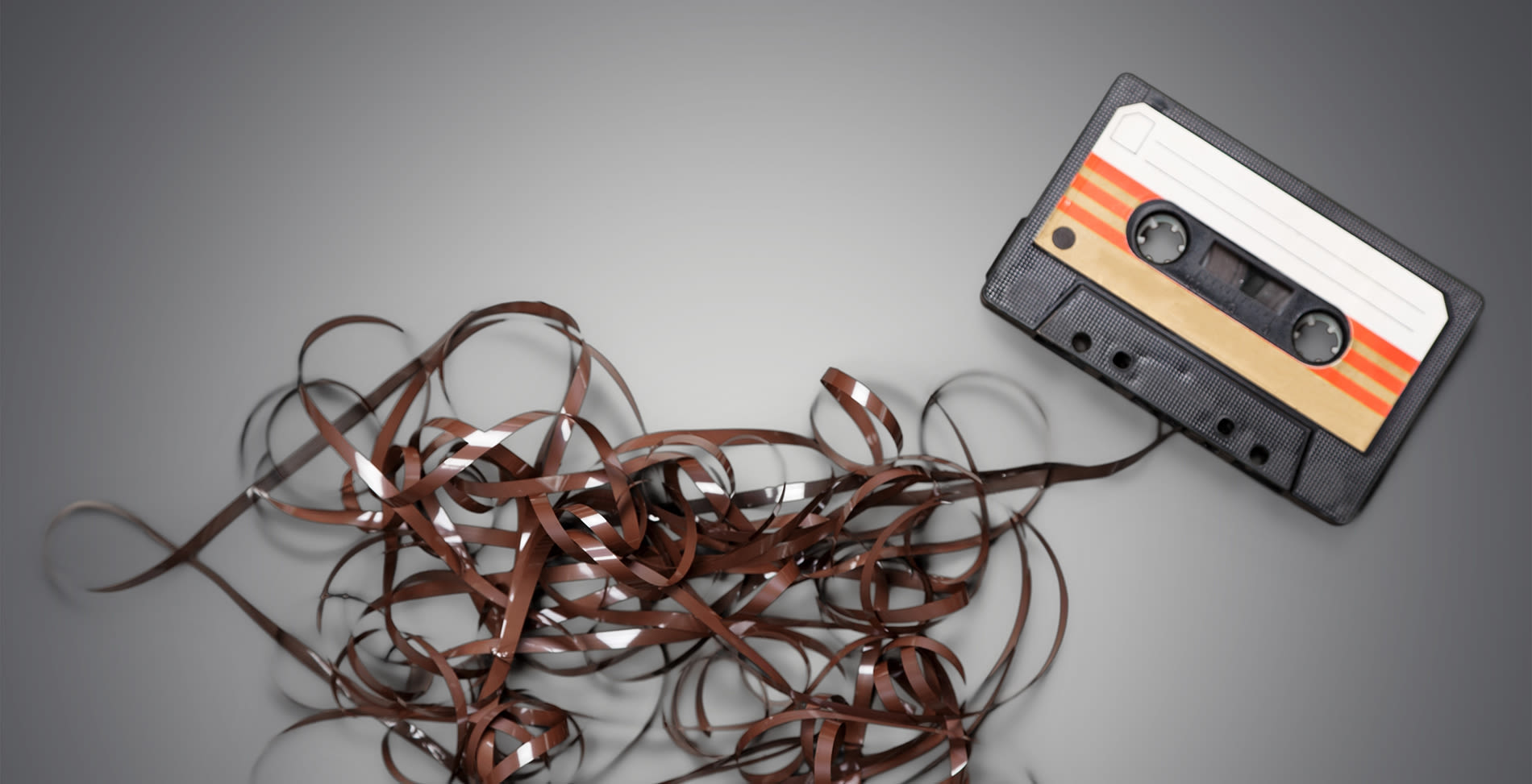 cassette tape tangle