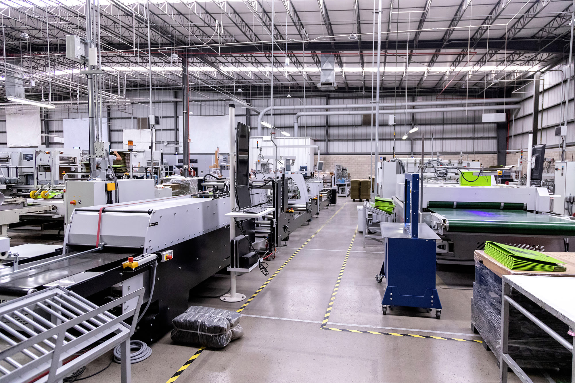 a high-tech factory
