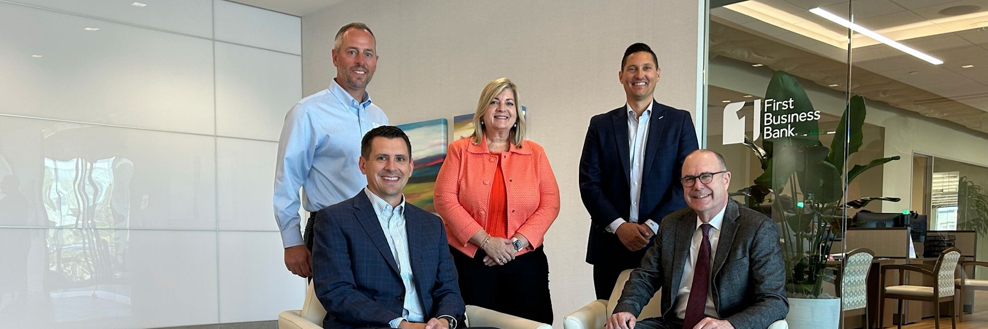 Senior leadership team: Kevin Kane, President – Southeast Wisconsin Market, Chase Kostichka, Senior Vice President – Director of Commercial Real Estate Banking, Matt Krutza, Vice President – Director of Private Wealth & Wealth Advisor, NMLS #569996, Kim Preston, Senior Vice President – Director of Treasury Management, Bryan Swanson, Senior Vice President – Director of Commercial Banking