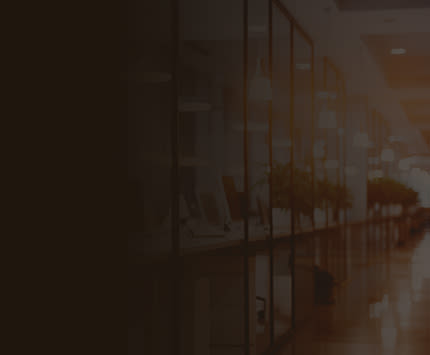 blurred background of the interior of an office