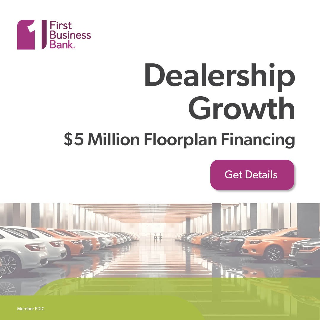First Business Bank Funds 5 Million Floorplan Financing Line of Credit