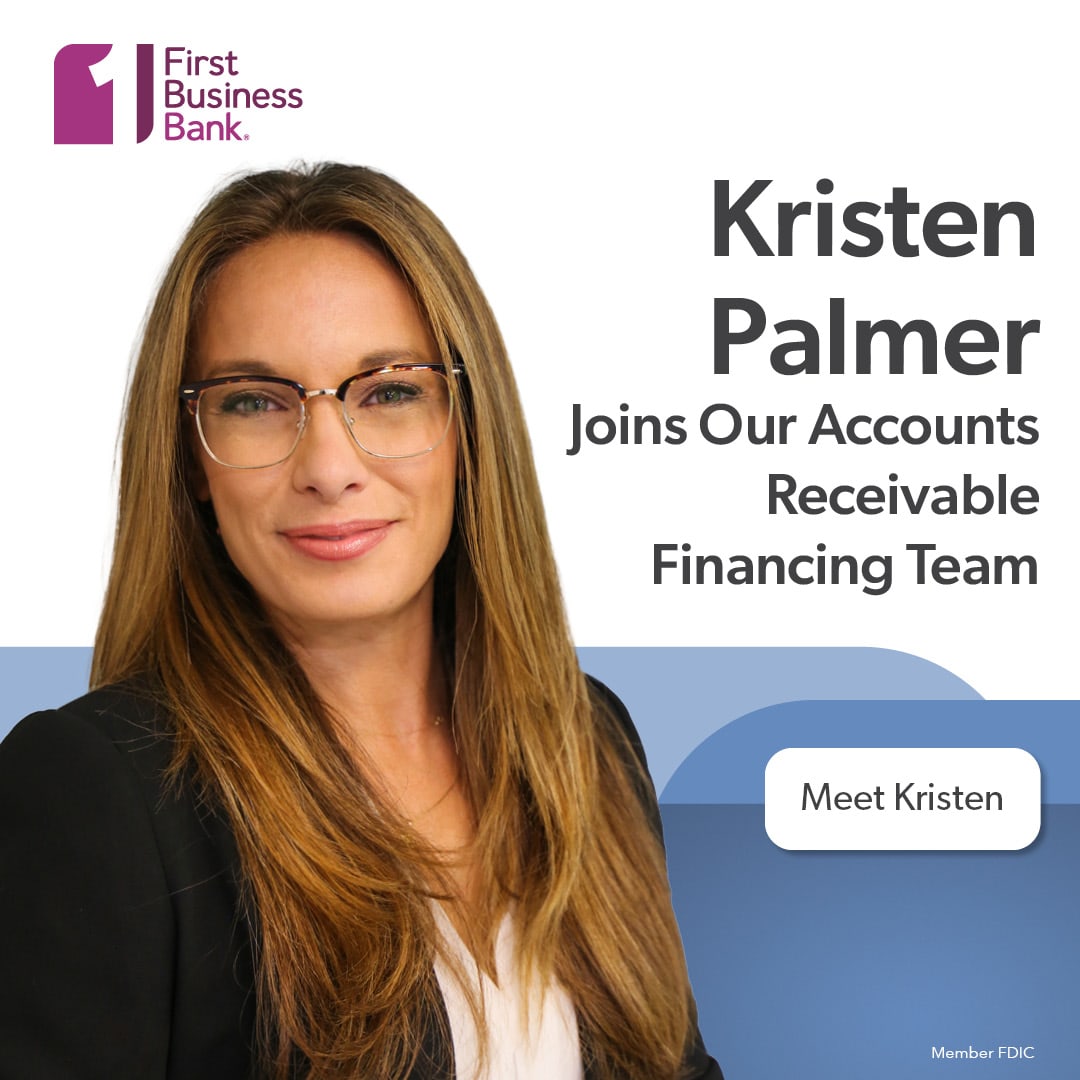 Kristen Palmer Joins First Business Bank As Vice President - Accounts ...