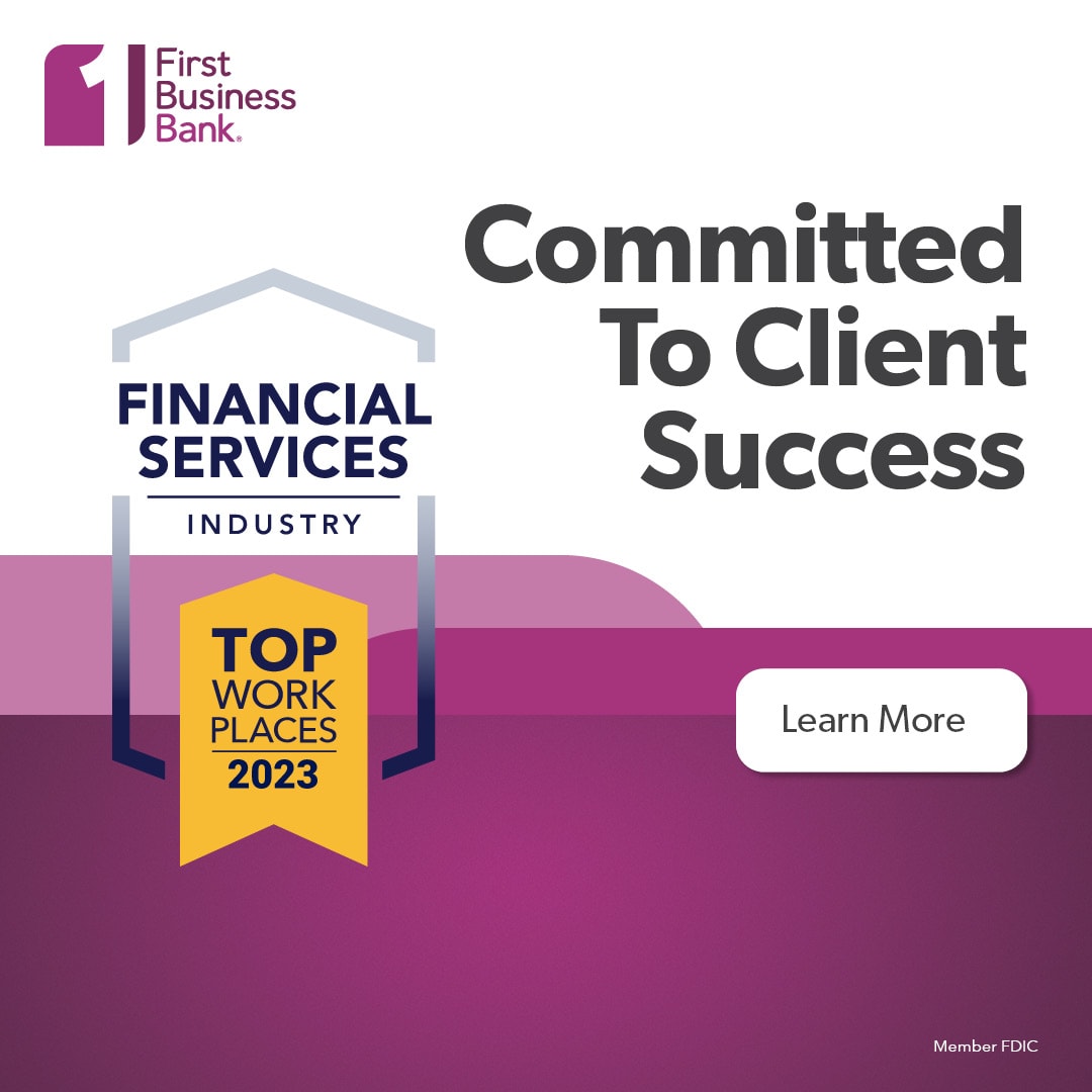 First Business Bank Wins a 2023 National Financial Services Industry