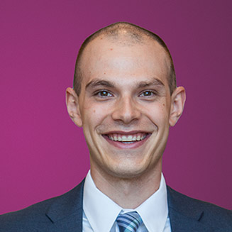 Eric Schremp smiling