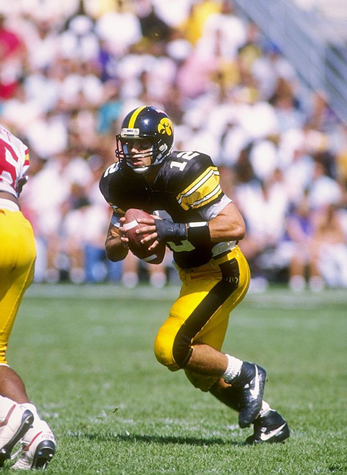 Jim Hartlieb in a football uniform