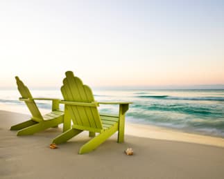 beach green chairs istock 000014722829